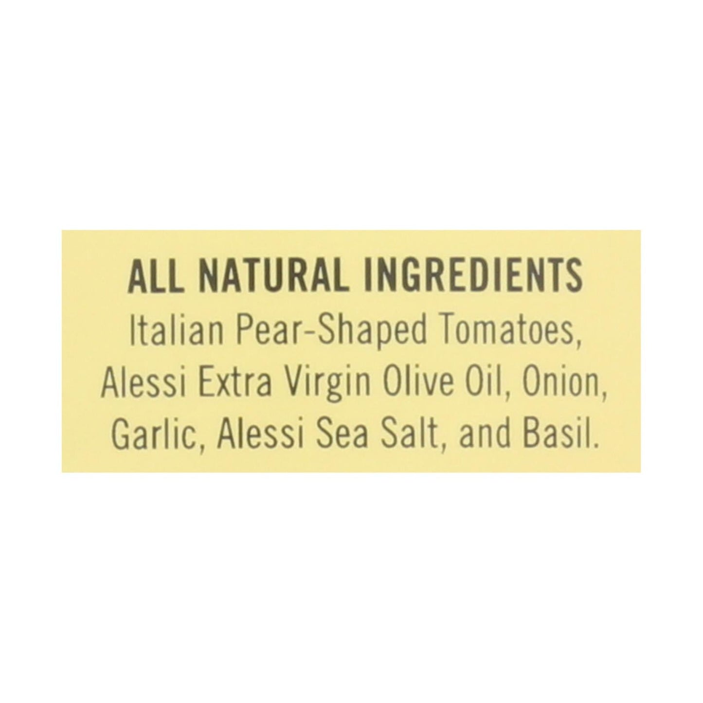 Alessi All-Natural Marinara Sauce, Award-Winning Flavor (Pack of 6 - 24 Oz Jars)