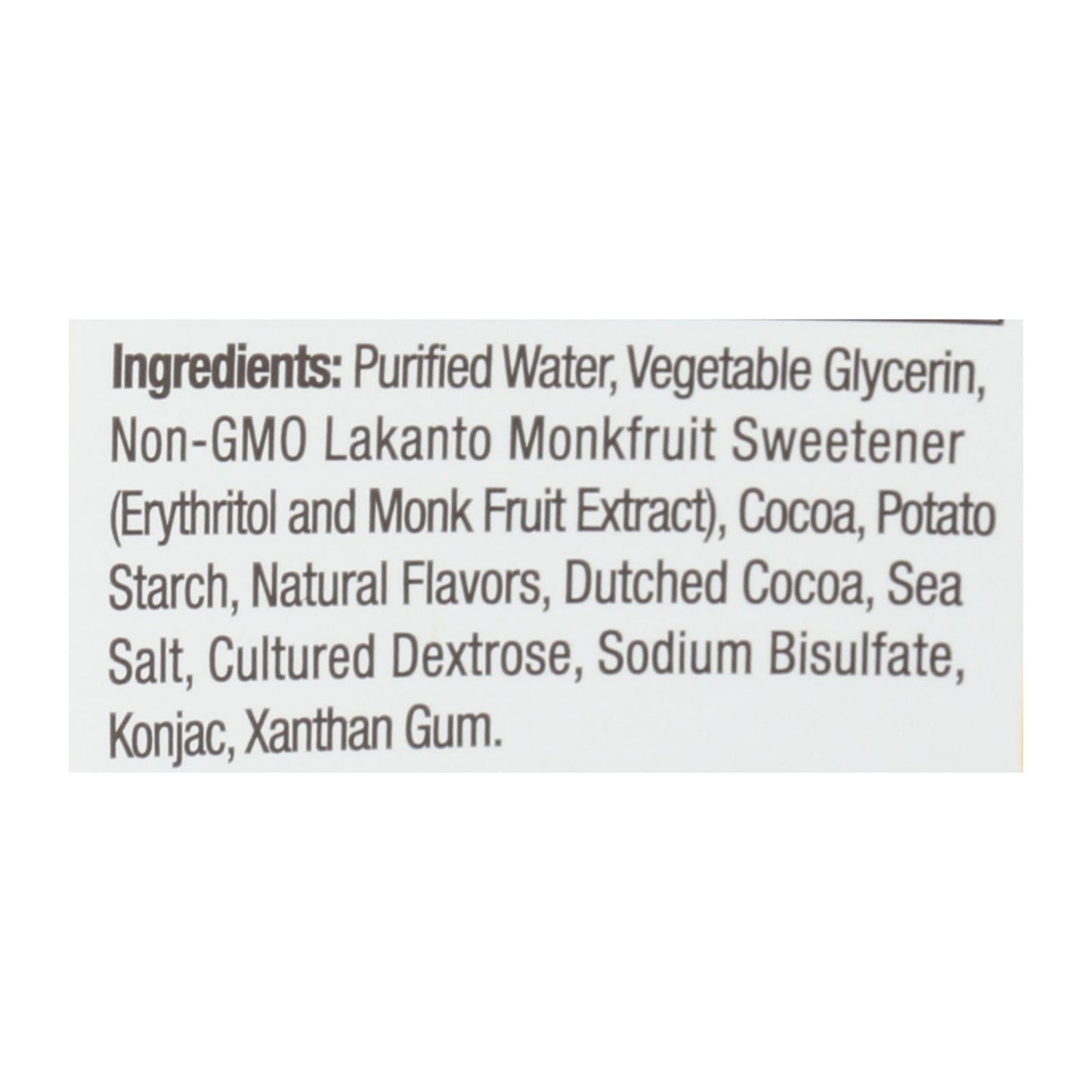 Lakanto Zero-Calorie Monkfruit Sweetened Chocolate Syrup (Pack of 8 - 16 Fl Oz.)