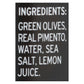 Gaea Stuffed Green Olives with Real Pimento (Pack of 8, 6 Oz)