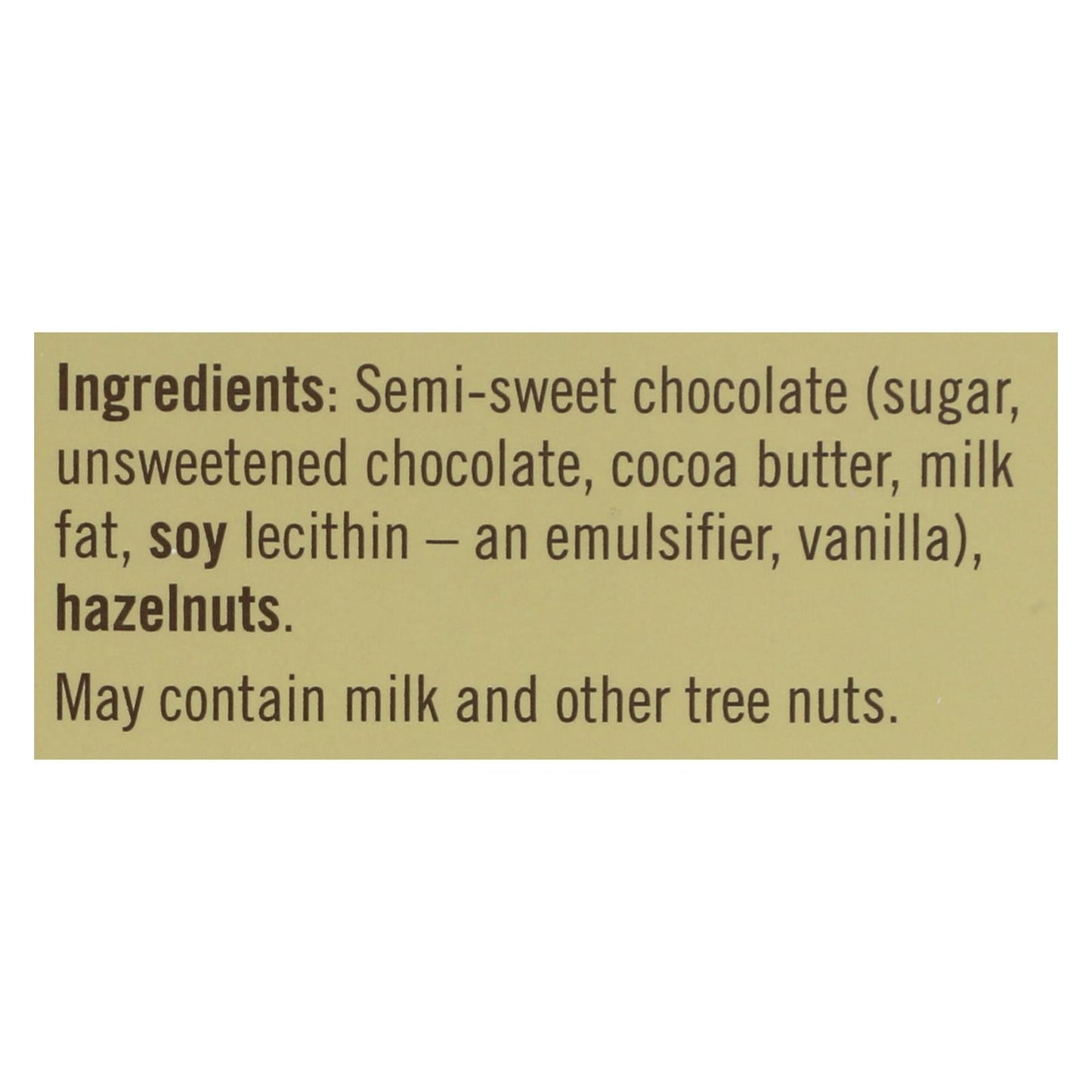 Ghirardelli Chocolate Intense Dark Hazelnut Hvn Bars (Pack of 12) - 3.5 Oz