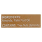 Bare Crunchy Barney Butter Almond (Pack of 6) 10 Oz