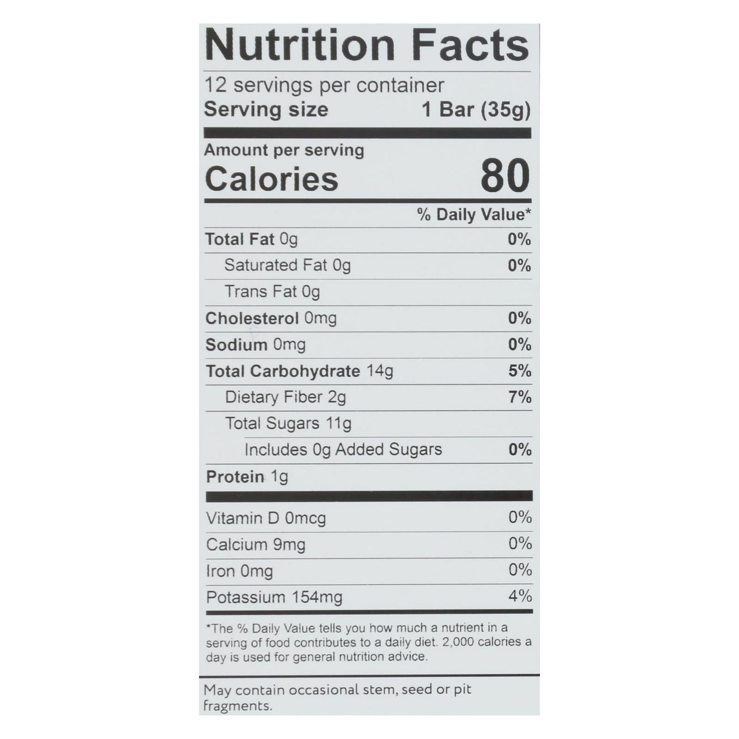 That's It - Apple & Date Fruit Bar - 12 - 1.2 Oz