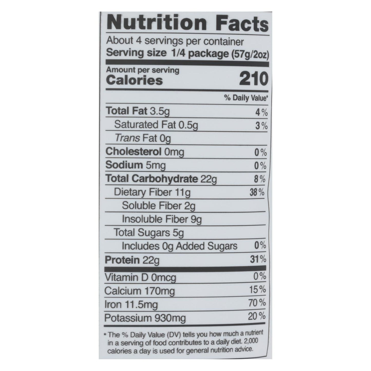 Liviva - Fettuccine Black Bean (Pack of 6) 7.05 Oz