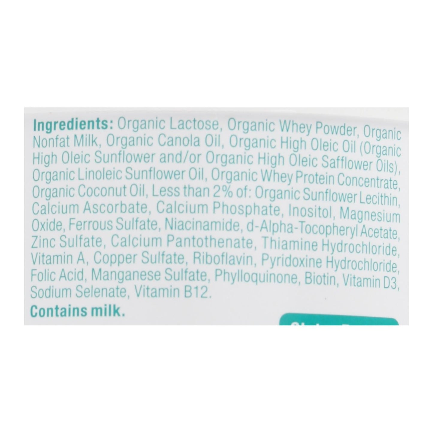 Baby's Only Organic Whey Protein Dairy Formula (12.7 oz, 6-pack)