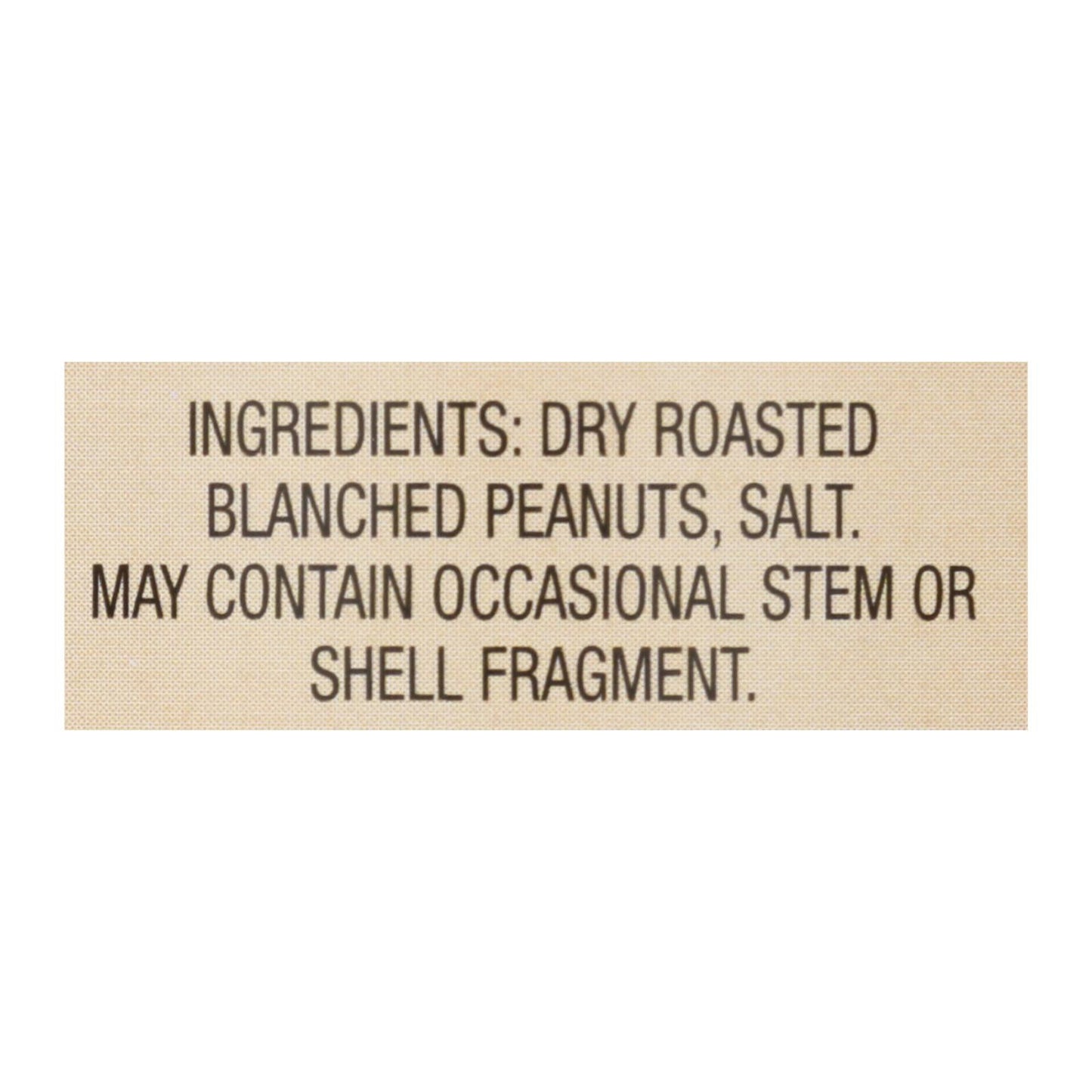 Jars Once Again Creamy Unsweetened Peanut Butter (6-Pack, 16 oz Jars)