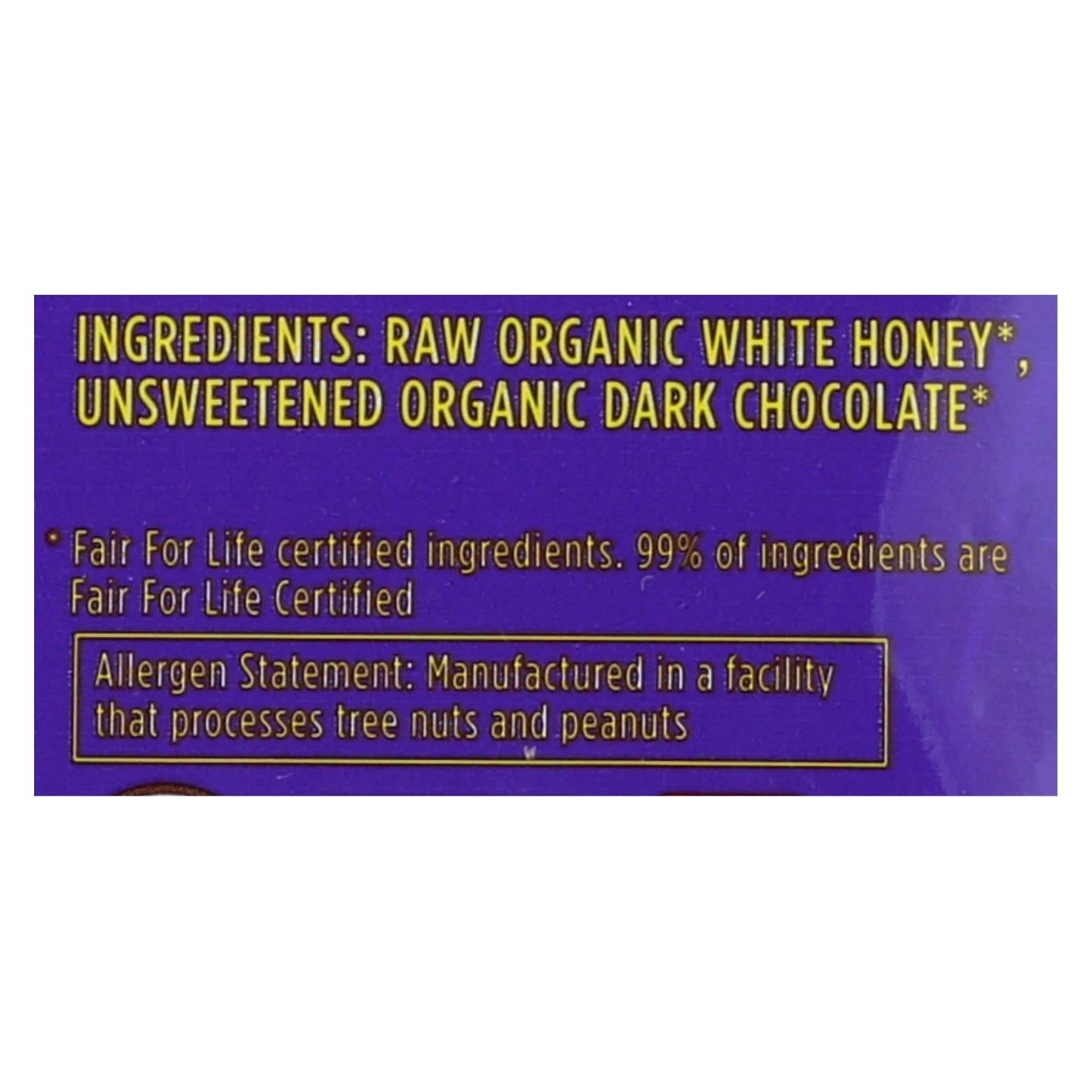 Heavenly Organics Candy Chocolate Honey Patties Double Dark Chocolate (Pack of 6) 4.66 Oz