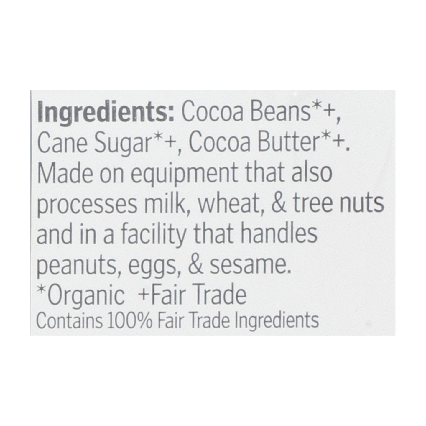 Bars  Theo Chocolate Baking Bar (Pack of 10) - 70% Dark Chocolate - 4 Oz. Bars