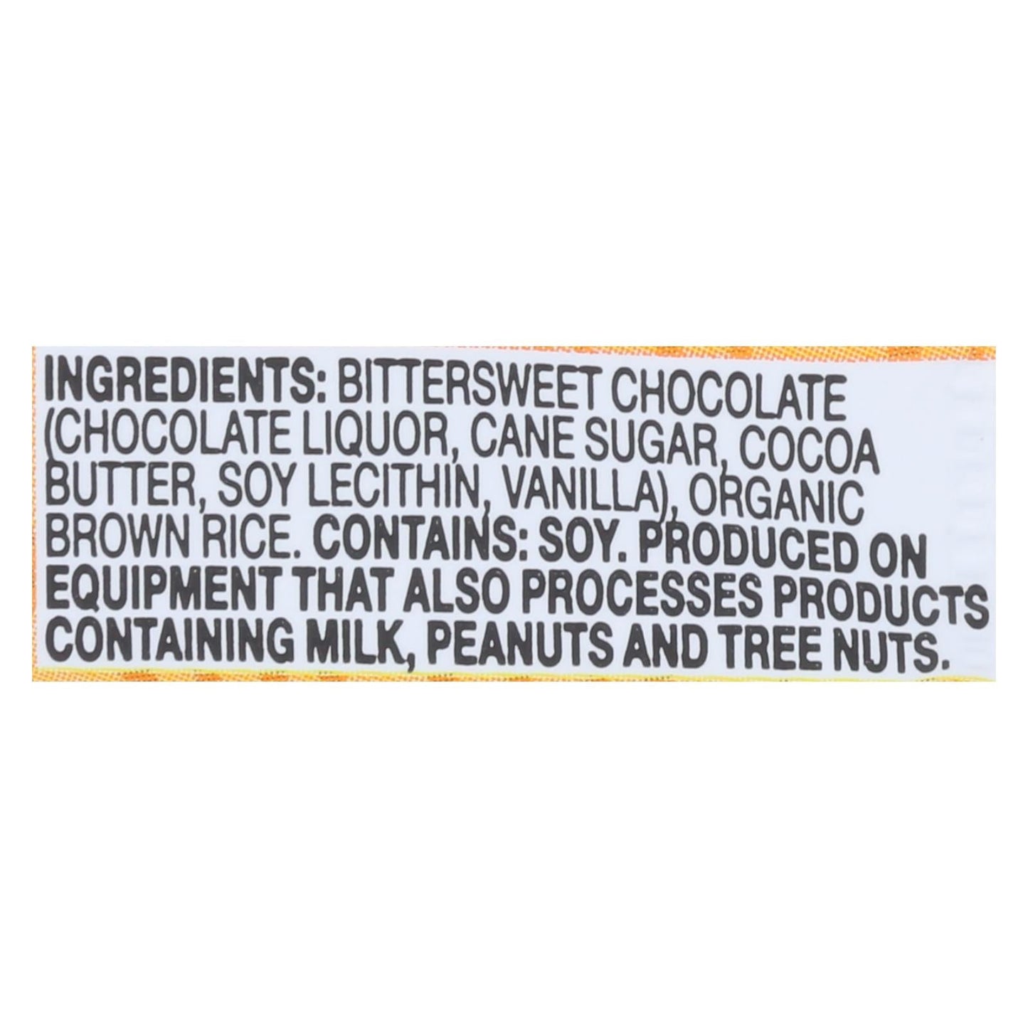 Bars  Endangered Species Chocolate - Dark Chocolate Rice Crisp 60% Cacao (Pack of 12 1.5 Oz Bars)