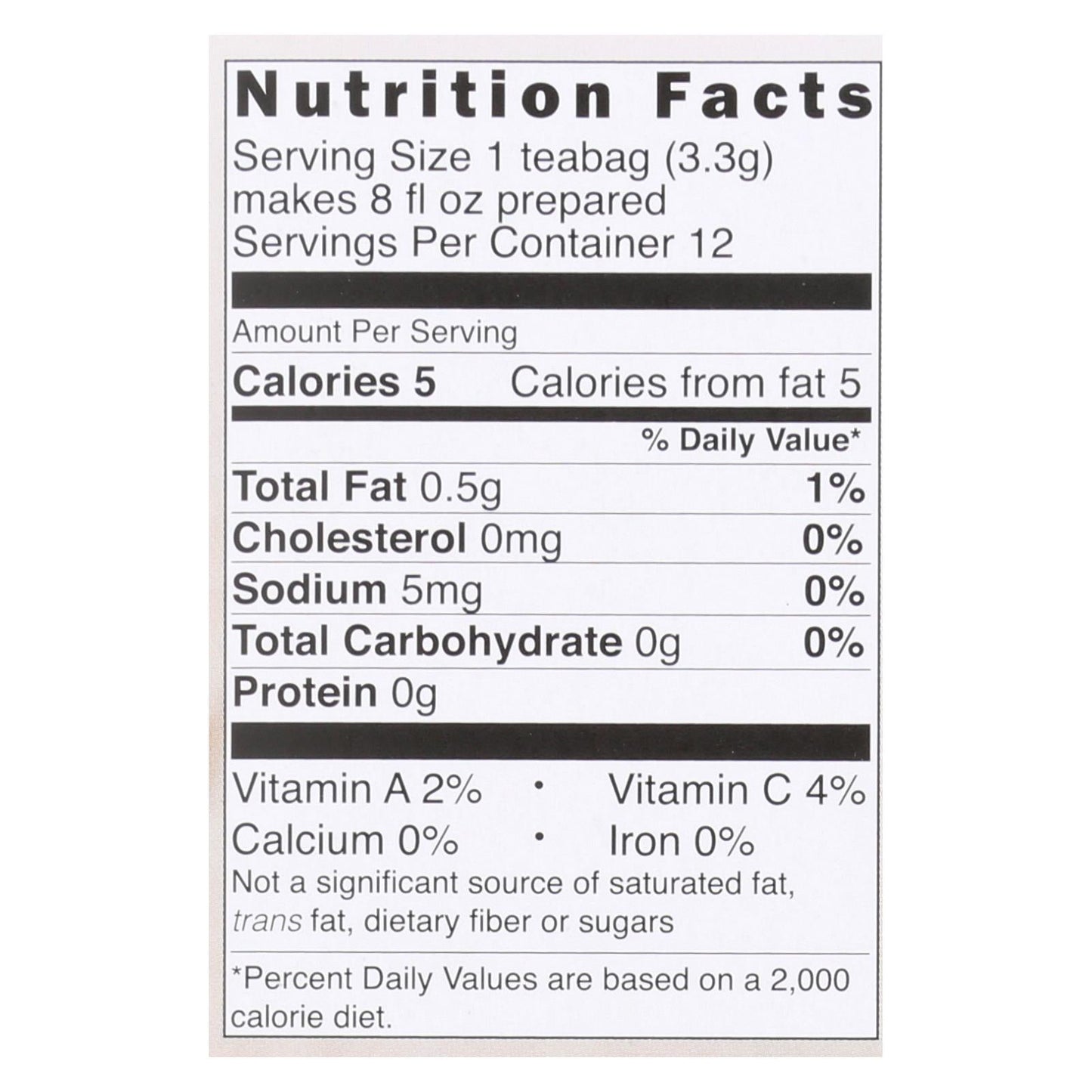 Numi Organic Chocolate Rooibos Herbal Tea (Pack of 6 - 16 Bag)