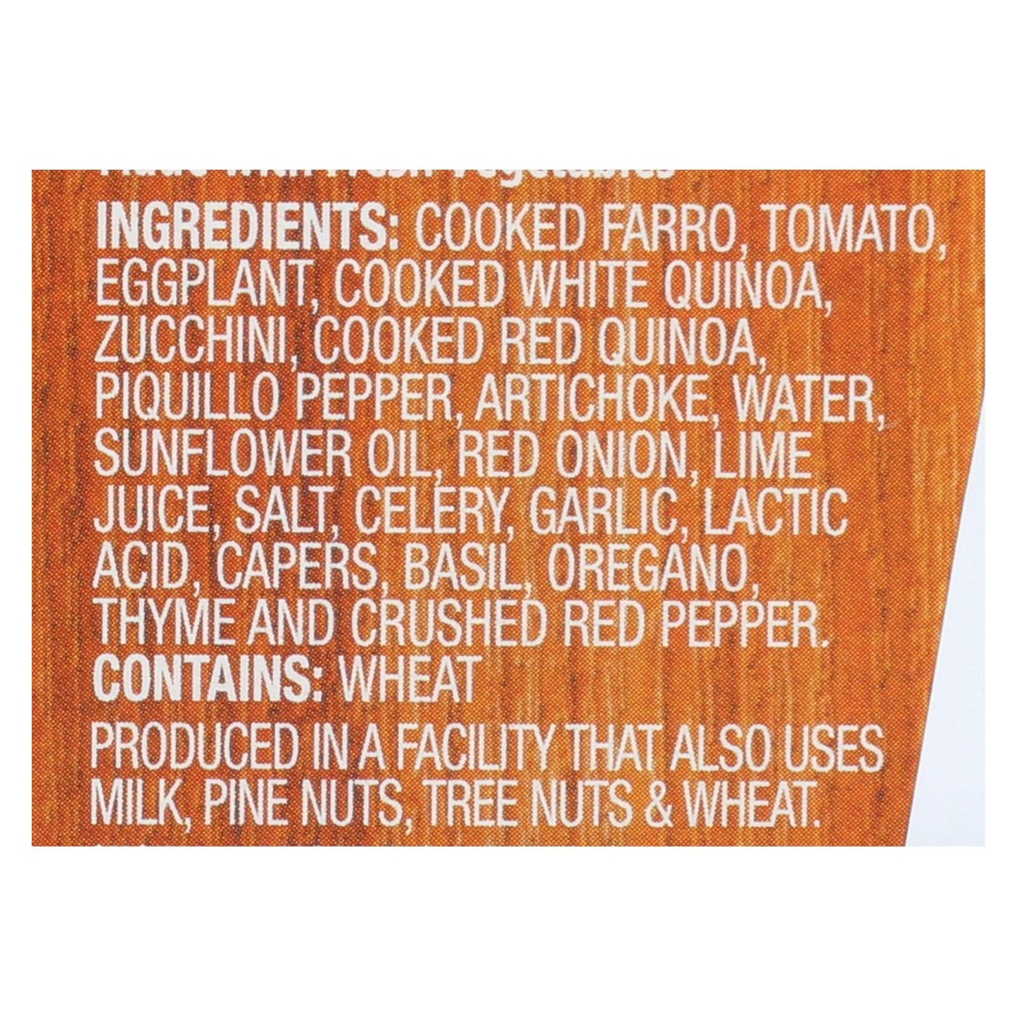 Cucina And Amore Grilled Vegetables Farro 6-Pack, 7.9 Oz