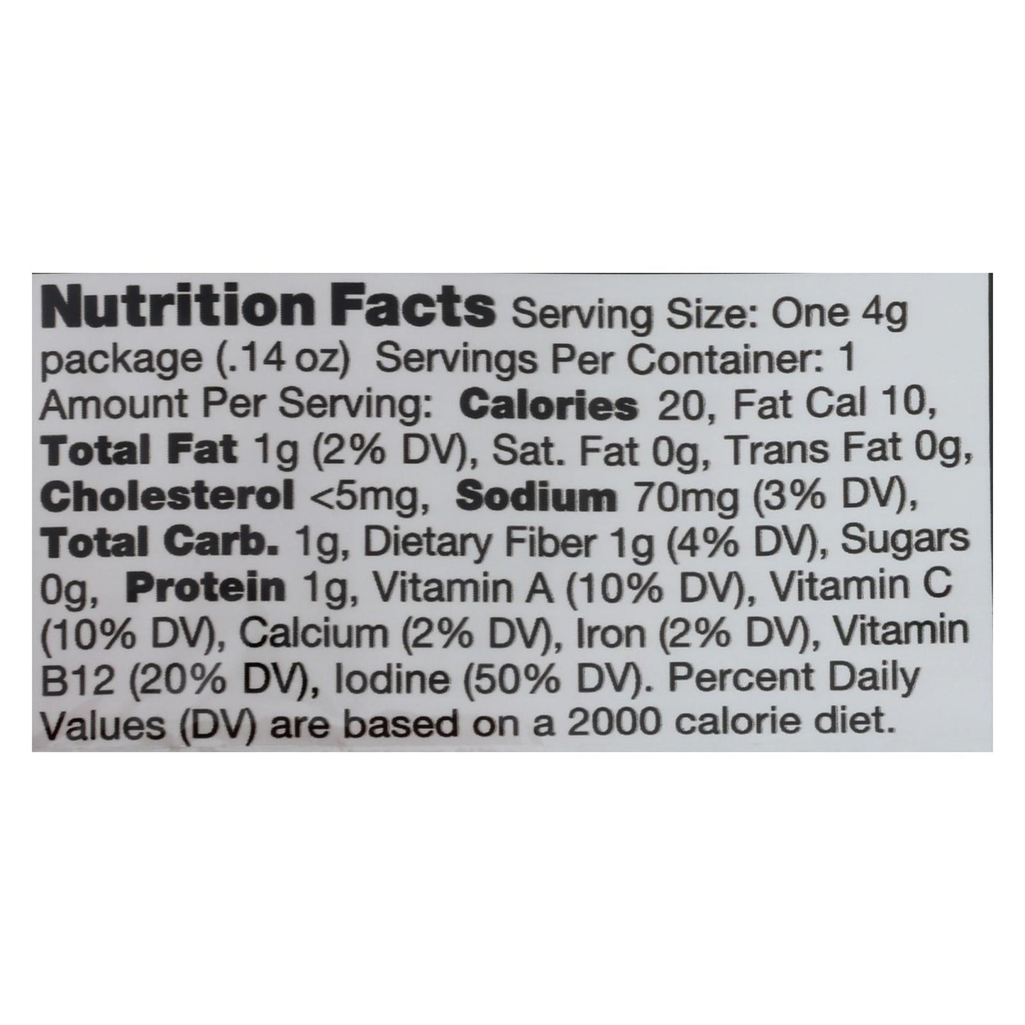 Ocean's Halo Seaweed Snack Chili Lime, 0.14 Oz (Case of 12)