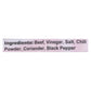 Kalahari Biltong Spicy Piri Piri Air-Dried Sliced Beef (Pack of 8 - 2 Oz)