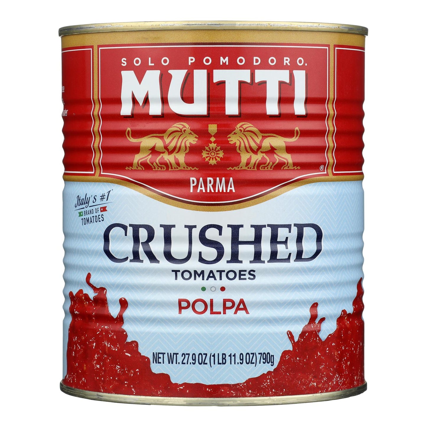 Mutti Crushed Tomatoes - Provides Rich Taste with Endless Possibilities - 27.9 Oz (6-Pack)