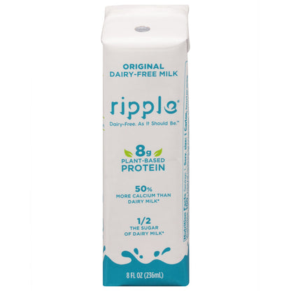 Ripple Foods Plant Based Milk Original (8 fl oz 12-Pack)