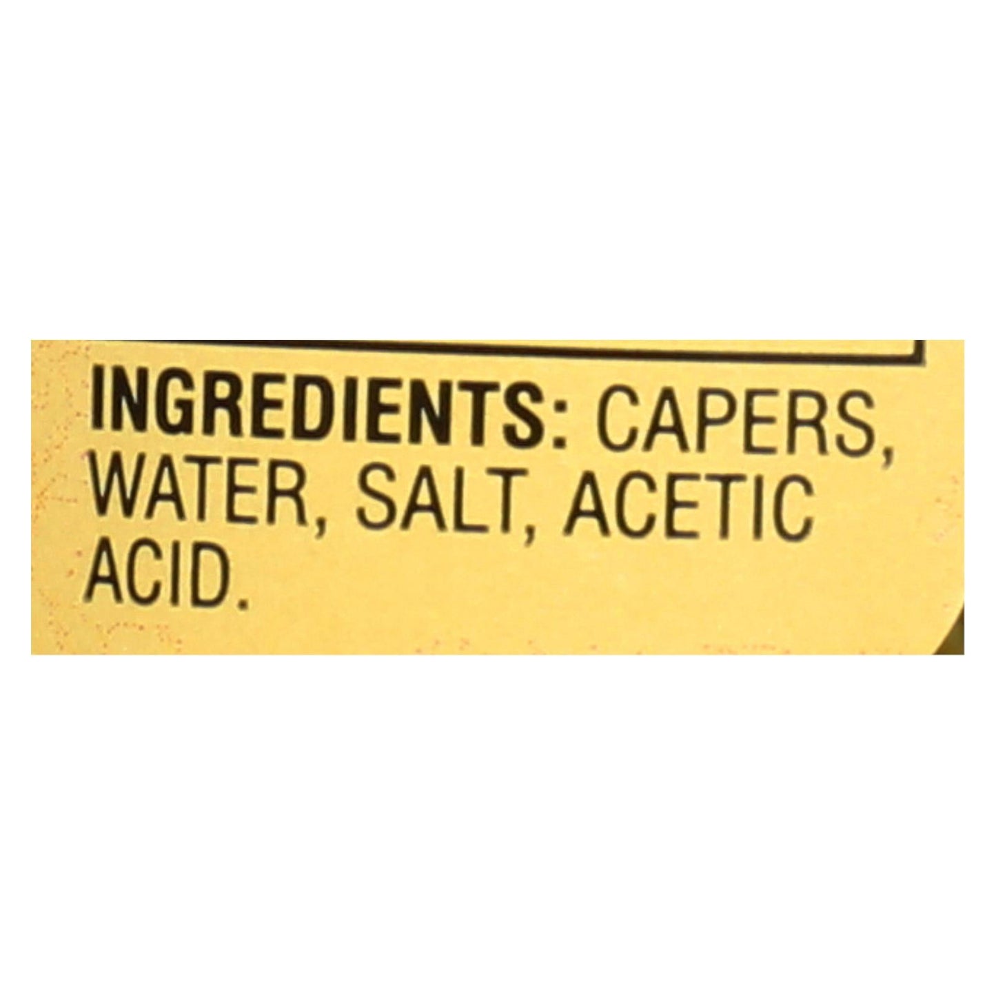 Reese Capers in Brine Capote Style - Case of 12 - 3.5 oz Jars