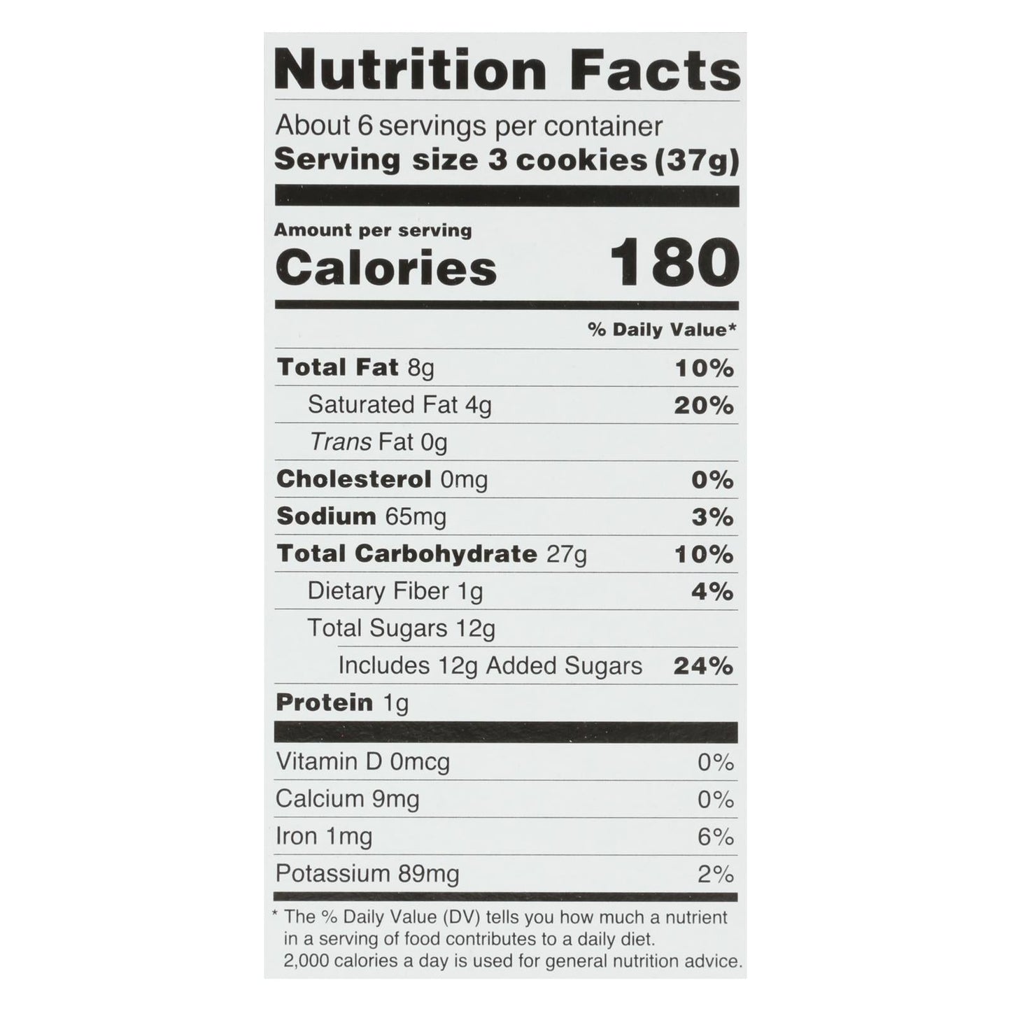 Kinnikinnick Cookies (Pack of 6) - Fudge Cream - 8 Oz.