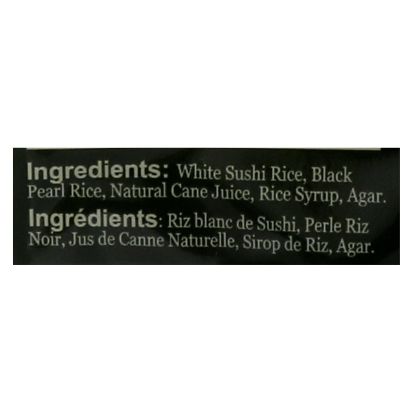 Jayone Black Pearl Crunch Rice Roll - Pack Of 12 - 3.5 Oz