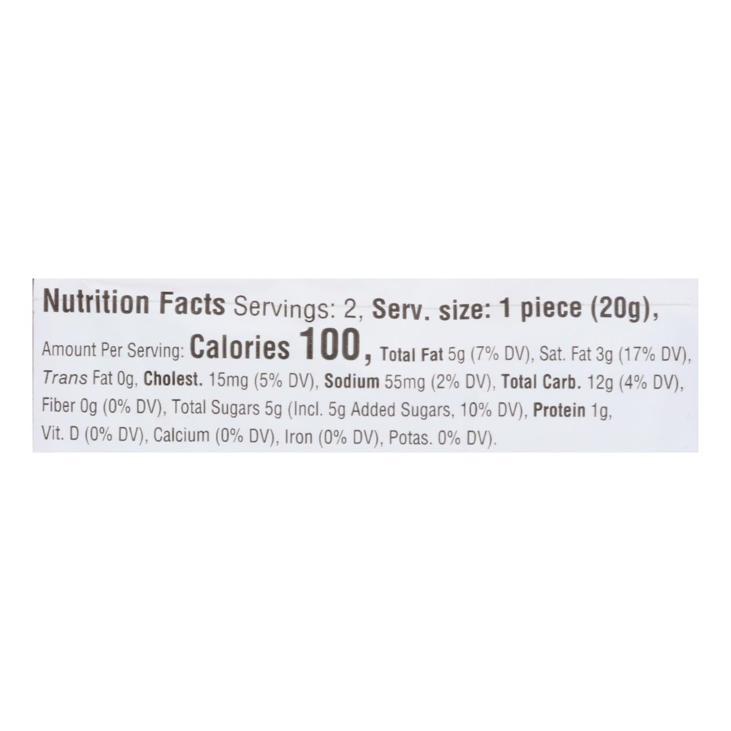 Walkers Shortbread Cookies with Chocolate Chips, 1.4 oz., Pack of 20