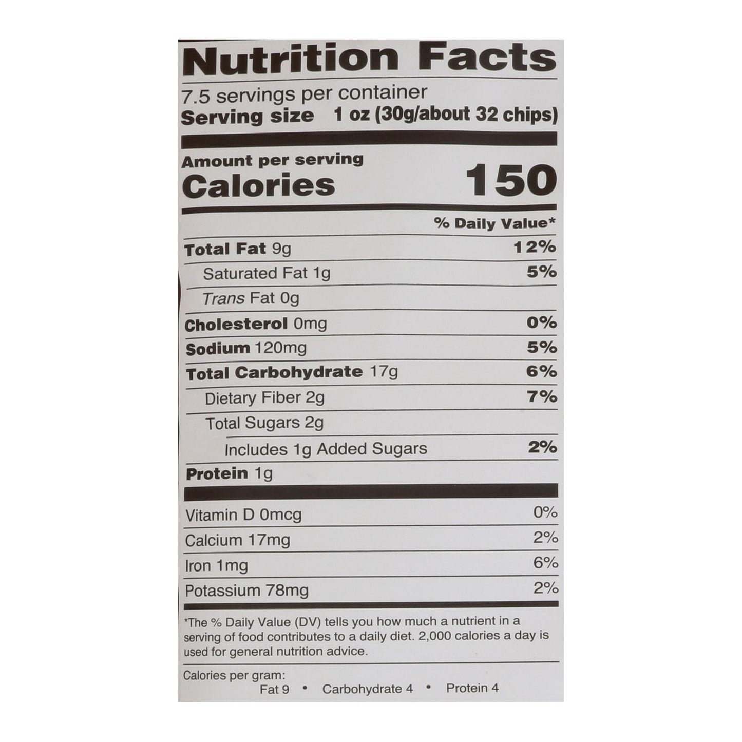 R.W. Garcia Organic Bar-B-Q Corn Chips (Pack of 12) - 7.5 Oz