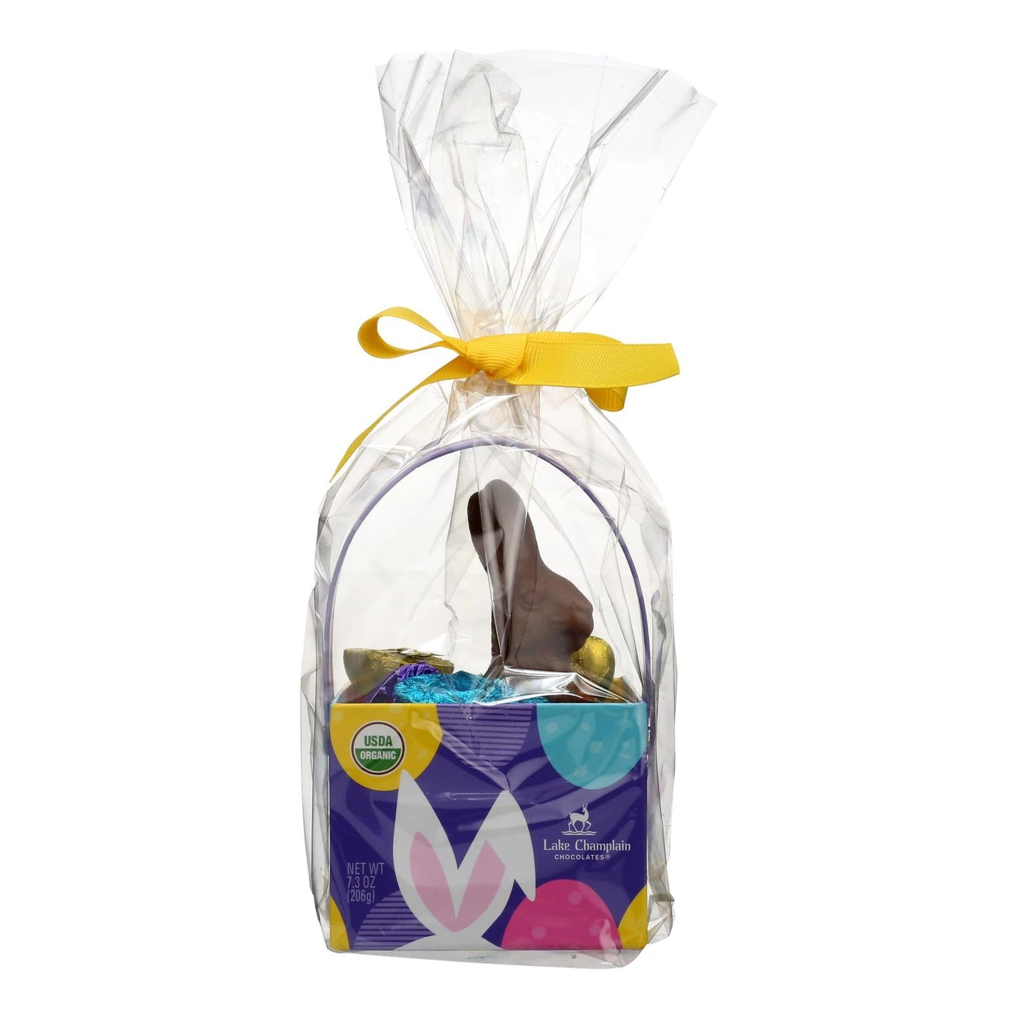 Lake Champlain Chocolates - Chocolate Bunny Basket - 8 Pack - 7.2 oz Each