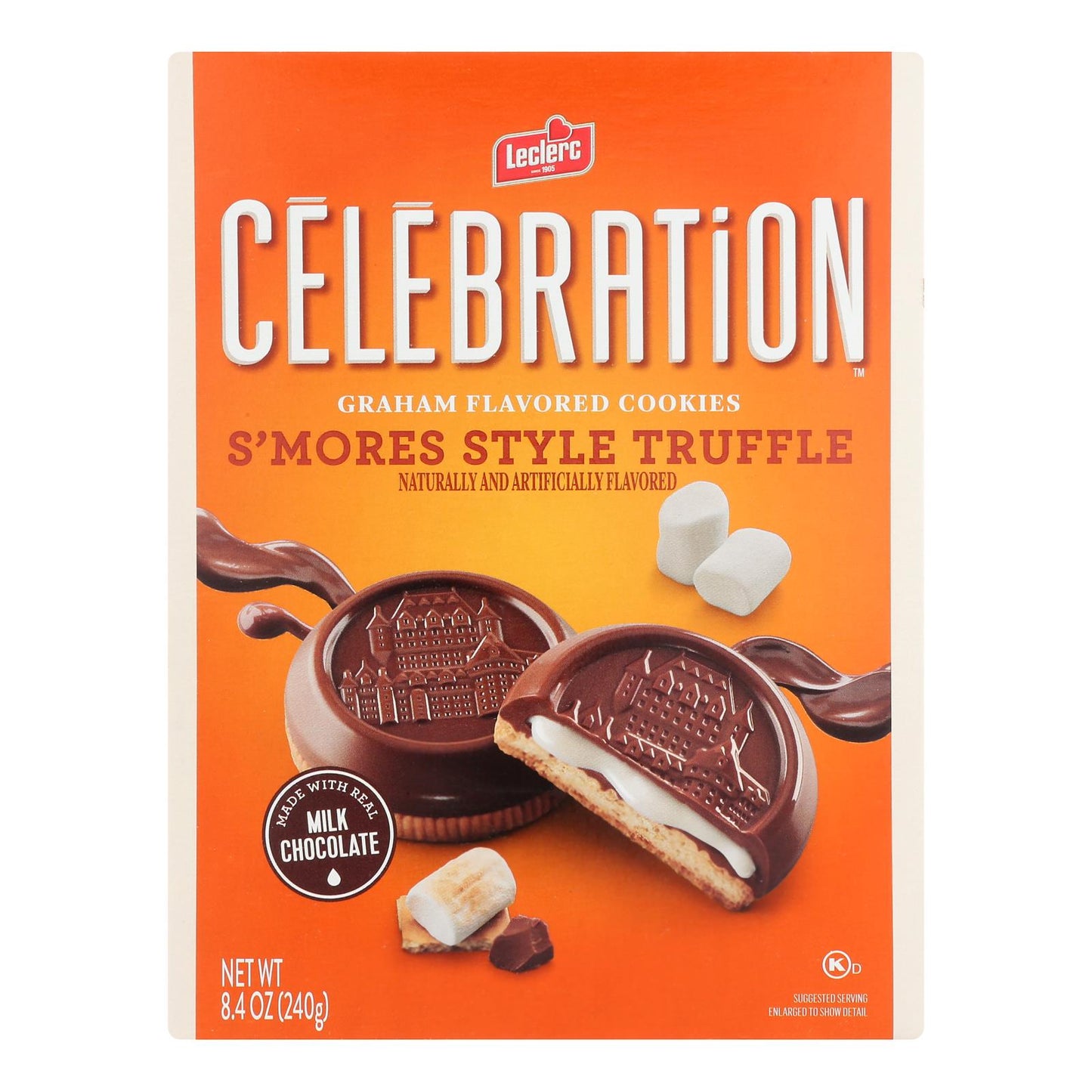 Graham Cookies Smores, Celebration Cookies 8.4 Oz (Case of 12)
