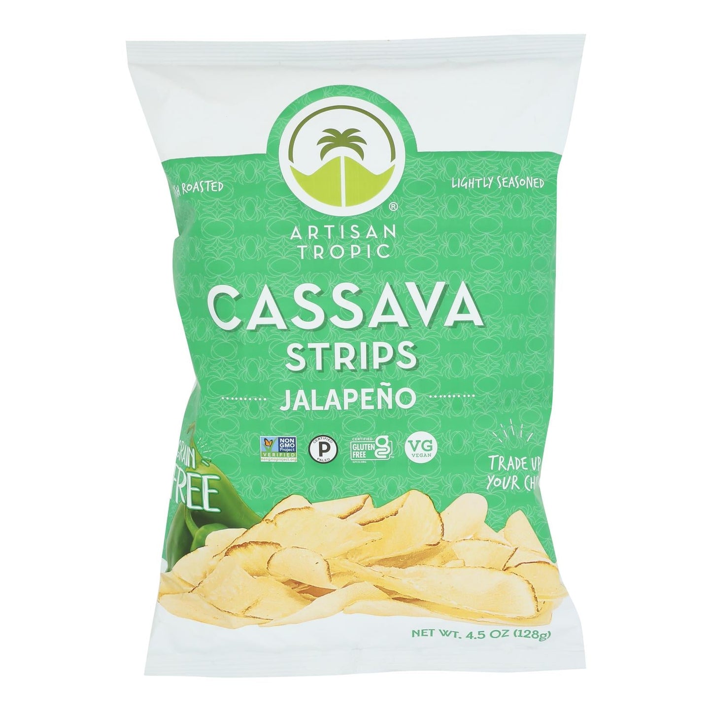Artisan Tropic - Cassava Strips Jalapeno - Case Of 12 - 4.5 Oz