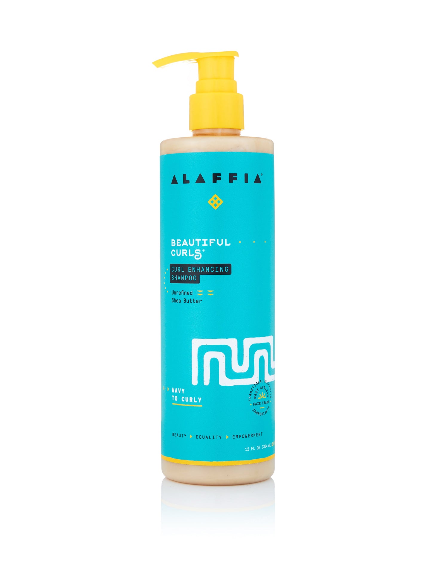 Alaffia Curl Enhancing Shampoo, 12 Fl Oz
