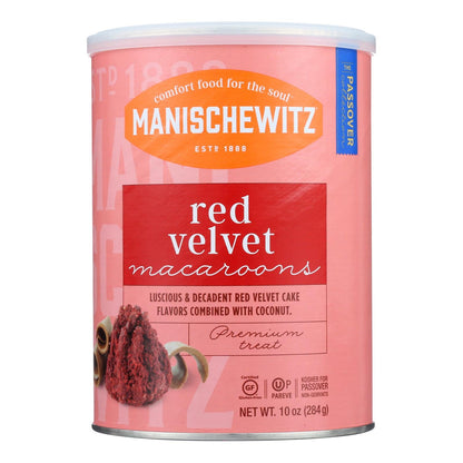 Manischewitz Red Velvet Macaroons - Case of 12