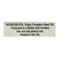 International Collection Oil, Virgin Pumpkin Seed Oil, Case of 6, 8.45 Fl Oz