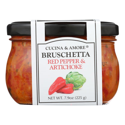 Cucina & Amore Bruschetta Piquillo Artichoke 6 Pack 7.9 oz