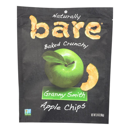 Bare Fruit Granny Smith Apple Chips - Pack of 12 - 3.4 Oz Each