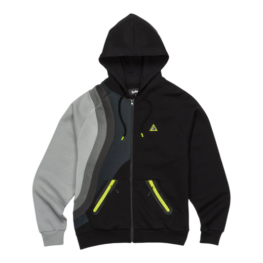Cookies Ninety Five Tech Fleece Full-Zip Men Black/Lime