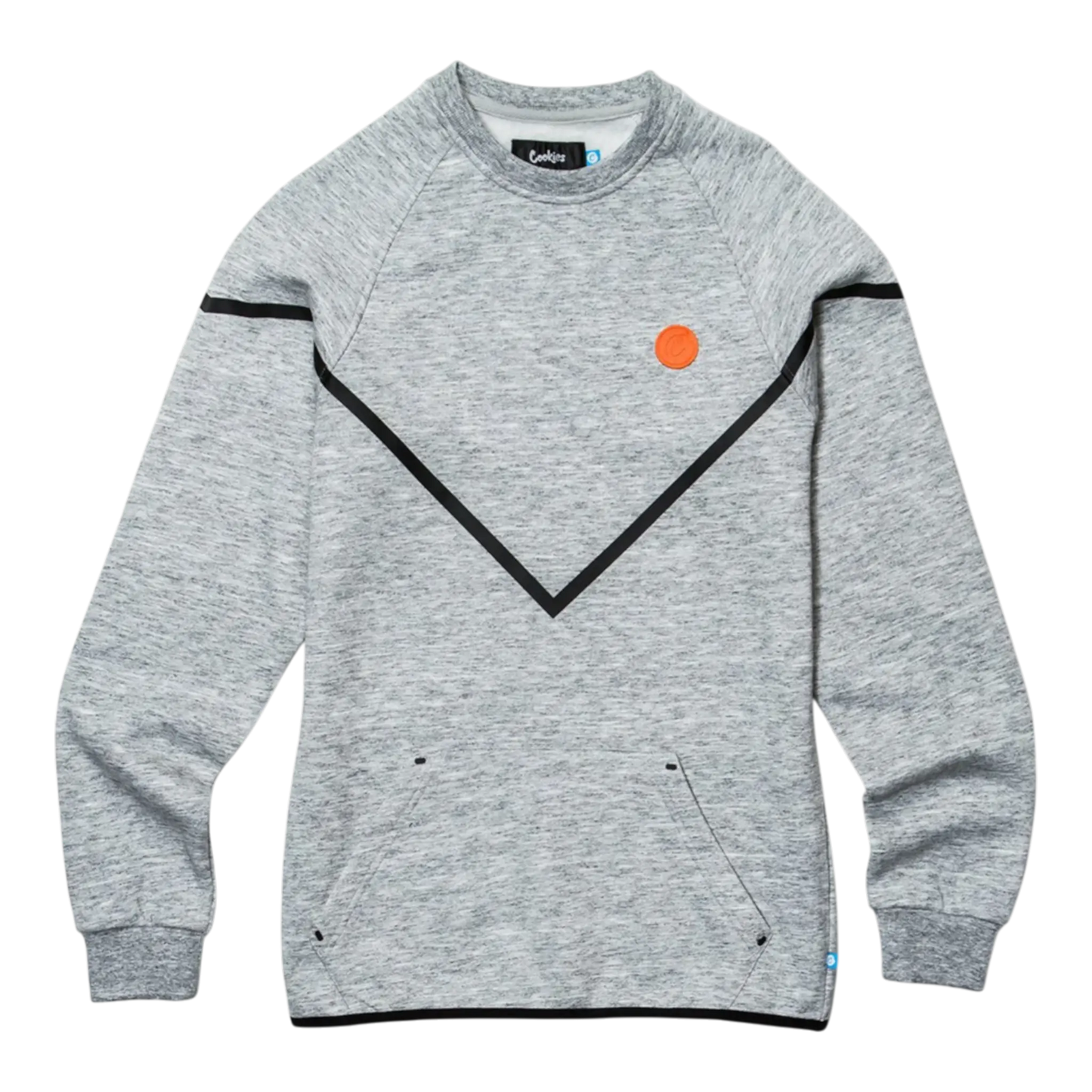 Cookies Altitude Fleece Crew Sweatshirt Men Heather Grey/Tech Grey