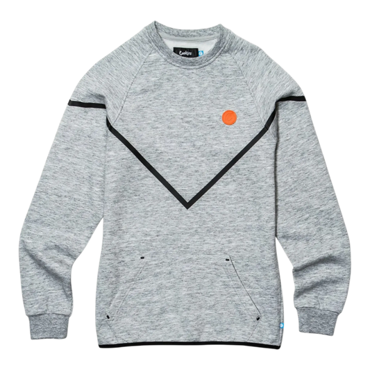 Cookies Altitude Fleece Crew Sweatshirt Men Heather Grey/Tech Grey