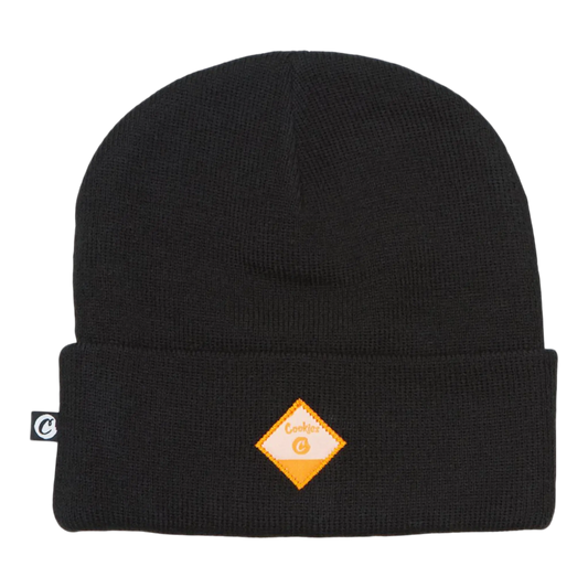 Cookies Botanical Knit Beanie Black
