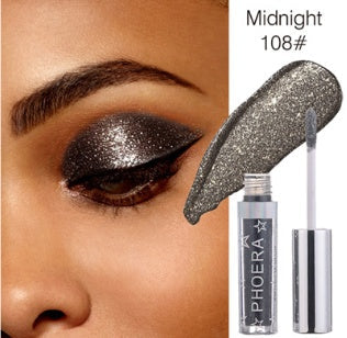 PHOERA Magnificent Metals Glitter and Glow Liquid Eyeshadow pick from 12 Colors
