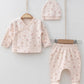 Floral Baby Clothes Set - 3 Pcs