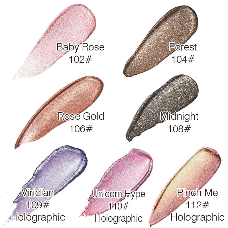 PHOERA Magnificent Metals Glitter and Glow Liquid Eyeshadow pick from 12 Colors