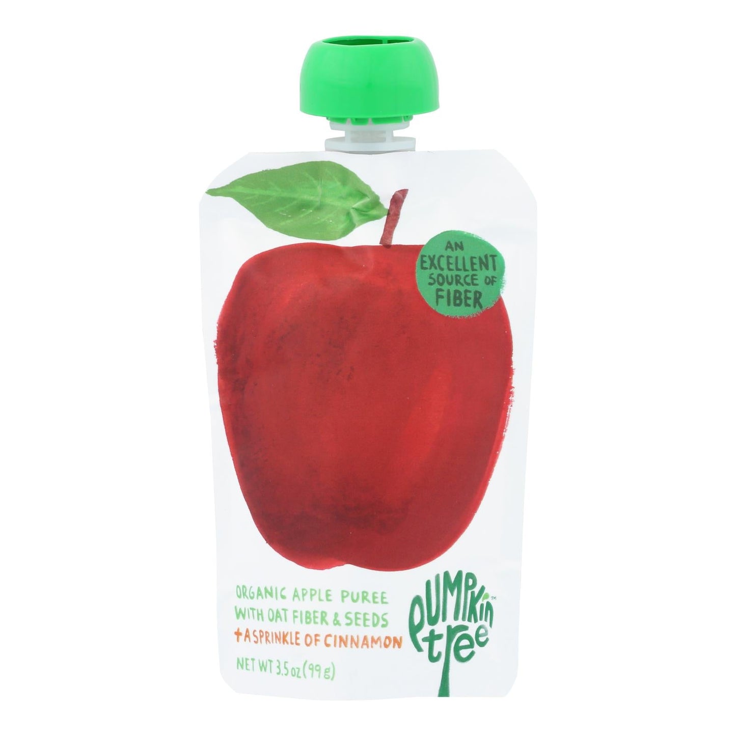 Pumpkin Tree Organic Apple Cinnamon Oat & Seed Snack, 3.5 Oz., Case of 10