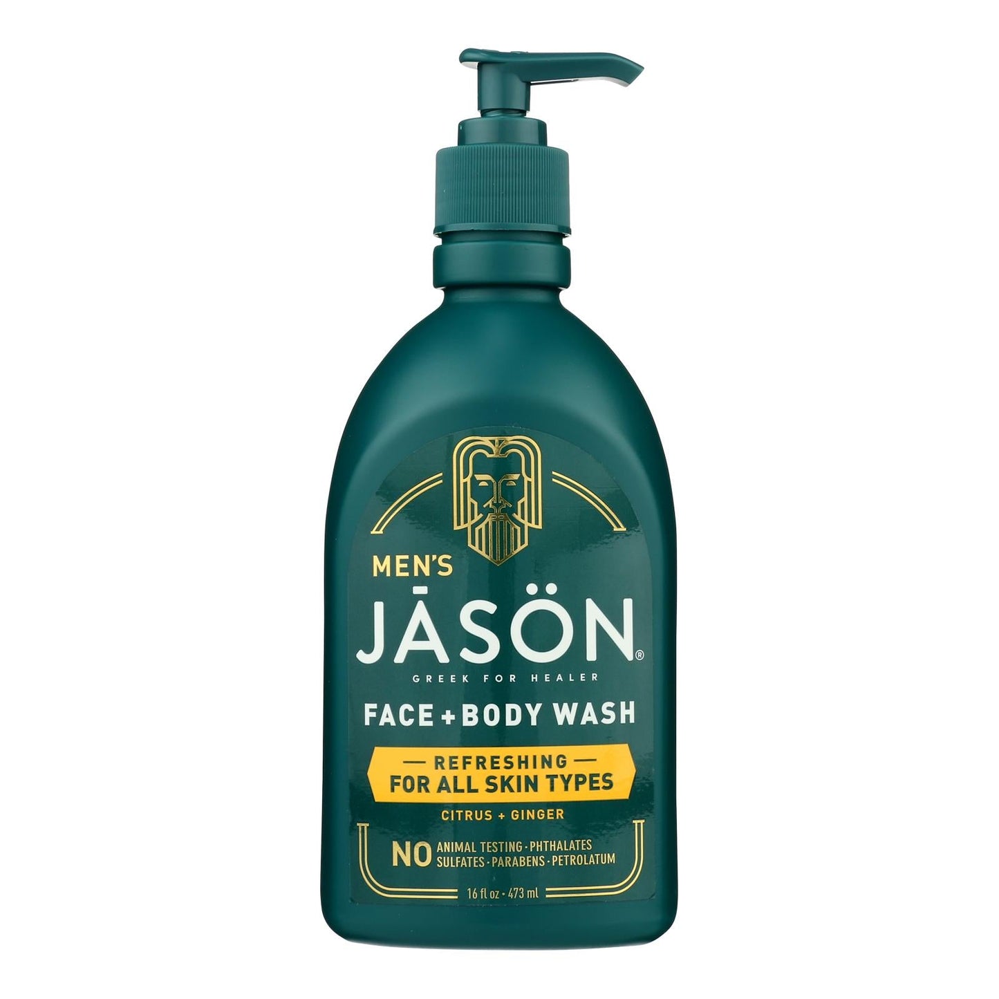 Jason Natural Products - Face/bdy Wsh Mens Refresh - 1 Each-16 Fz