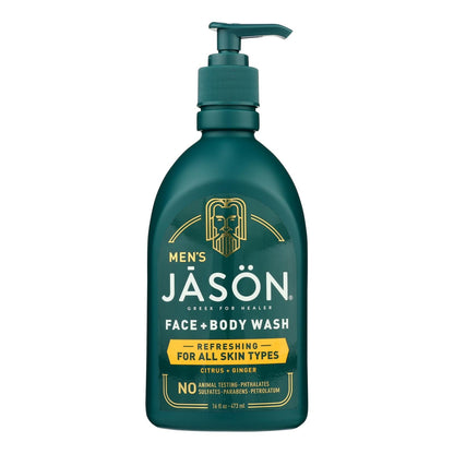 Jason Natural Products - Face/bdy Wsh Mens Refresh - 1 Each-16 Fz