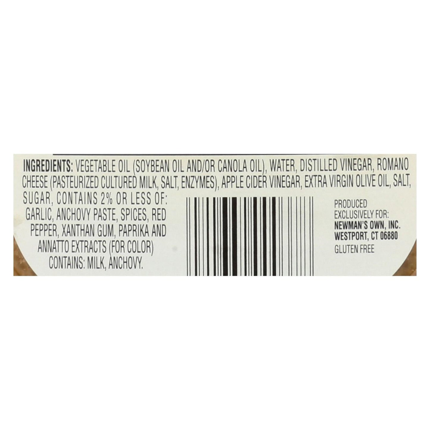 Newman's Own Lite Caesar Dressing - 16 Fl Oz. - Pack of 6