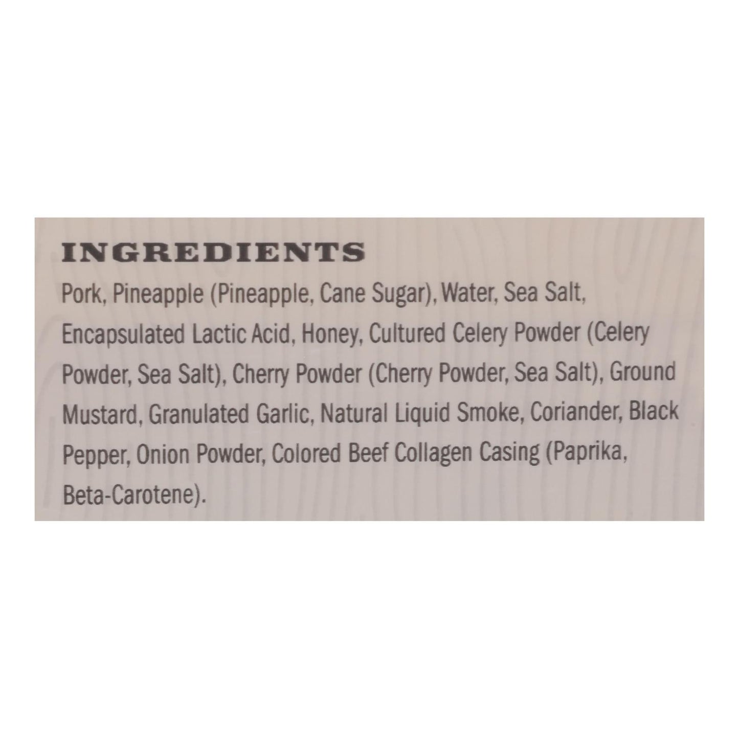 Country Archer Jrky Pork Mini Teri Sticks - Case of 10 - 4 Oz Each