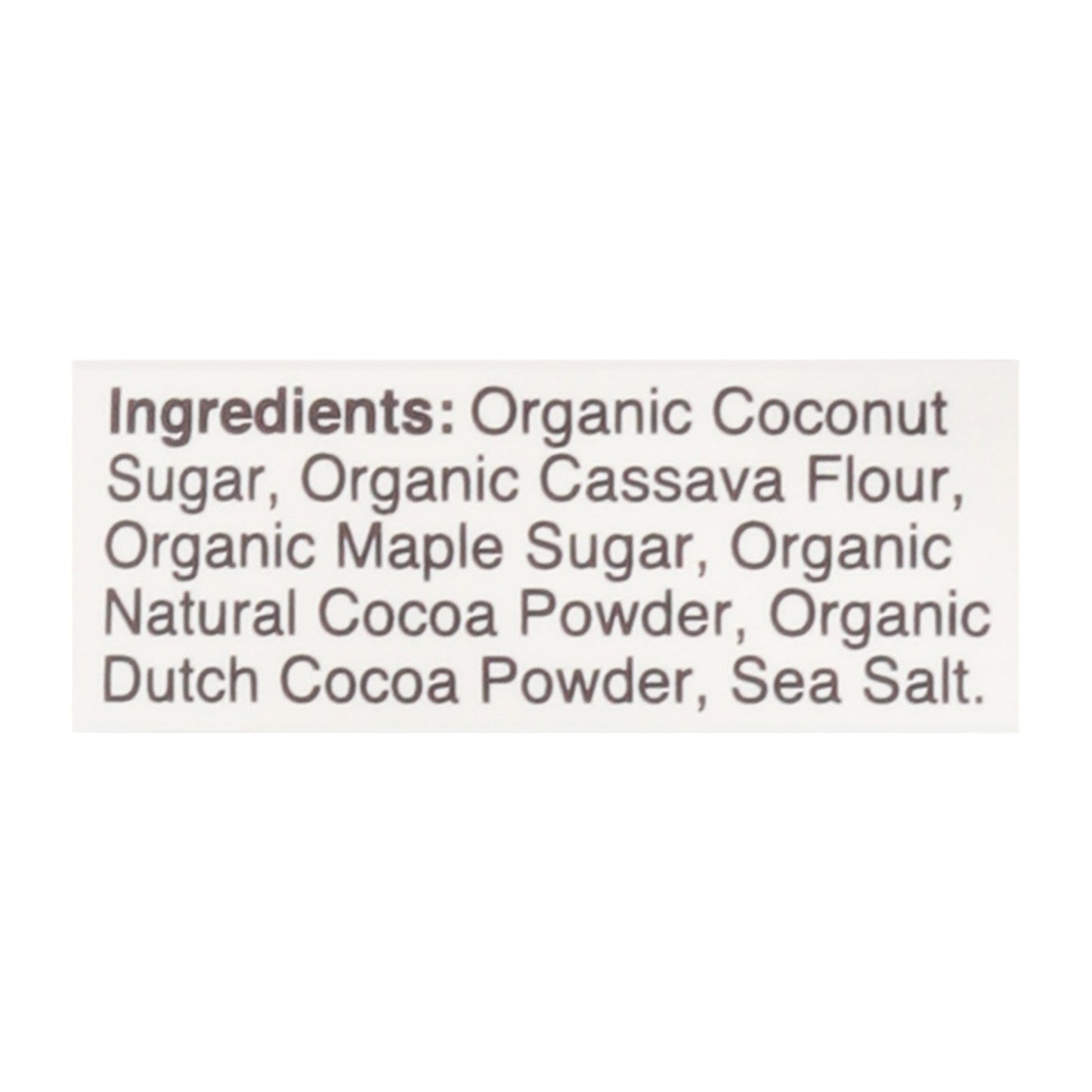 Otto's Naturals Paleo Double Chocolate Brni Mx - 11.1 Oz - Case of 6