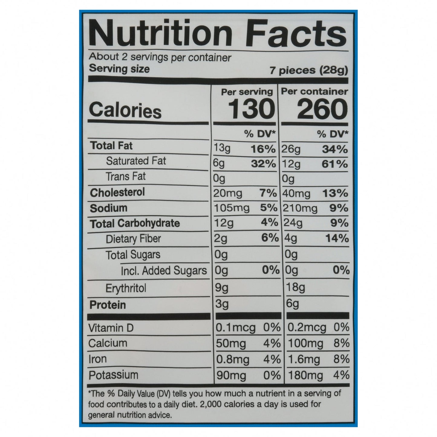 High Key Keto Chocolate Chip Cookie, 2 Oz - 6 Pack