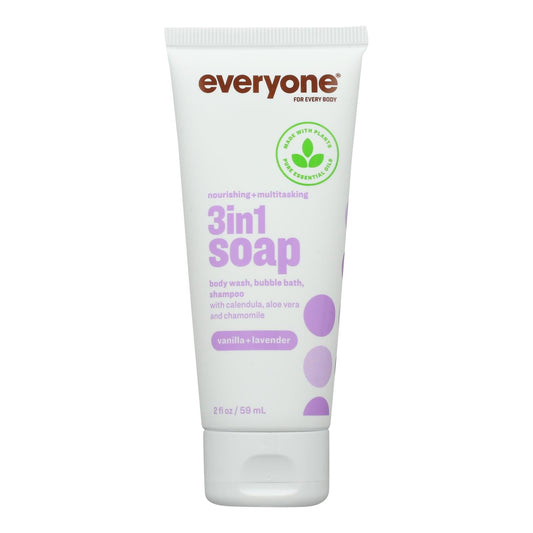 Everyone Soap Vanilla Lavender Liquid Hand Soap - 12 Pack, 2 Fl Oz