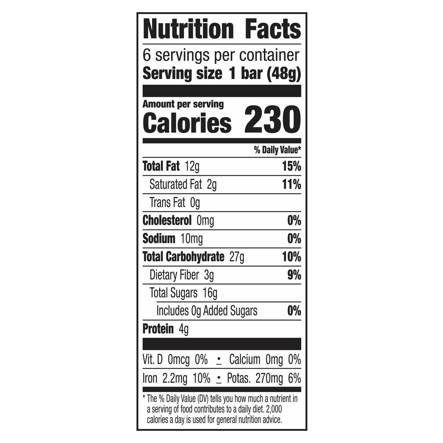 Larabar Bar Cashew Cookie, 6/1.7 Oz - Case of 8