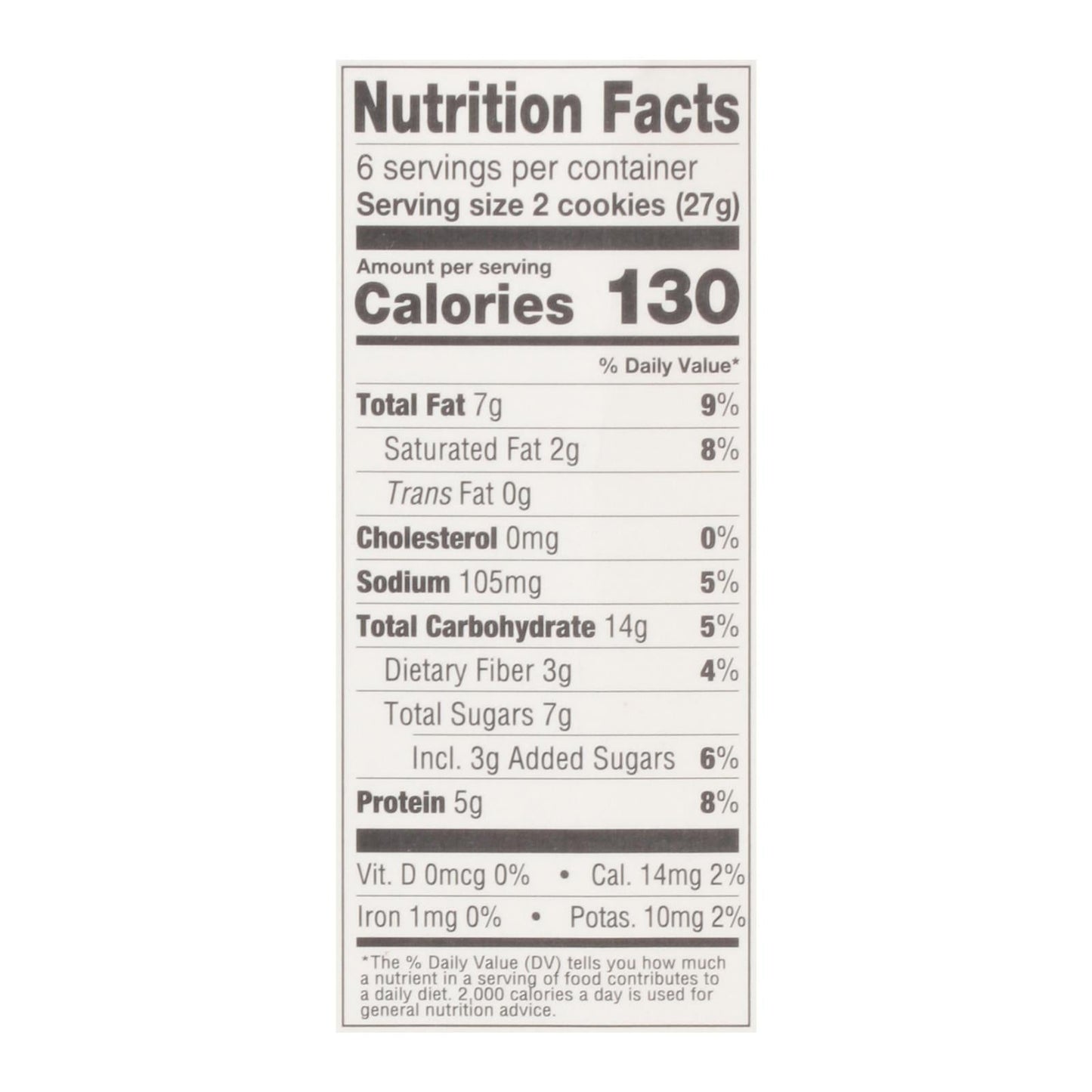 Lenny & Larry's Creme Cookies Chocolate - Case of 9 - 5.71 Oz. Each