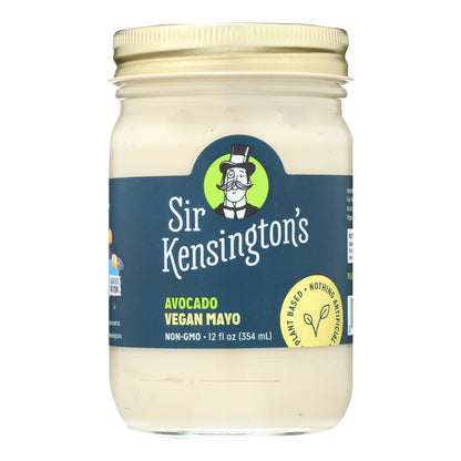 Sir Kensington's Avocado Vegan Mayonnaise - Case of 6 (12 Fl. Oz. Bottles)