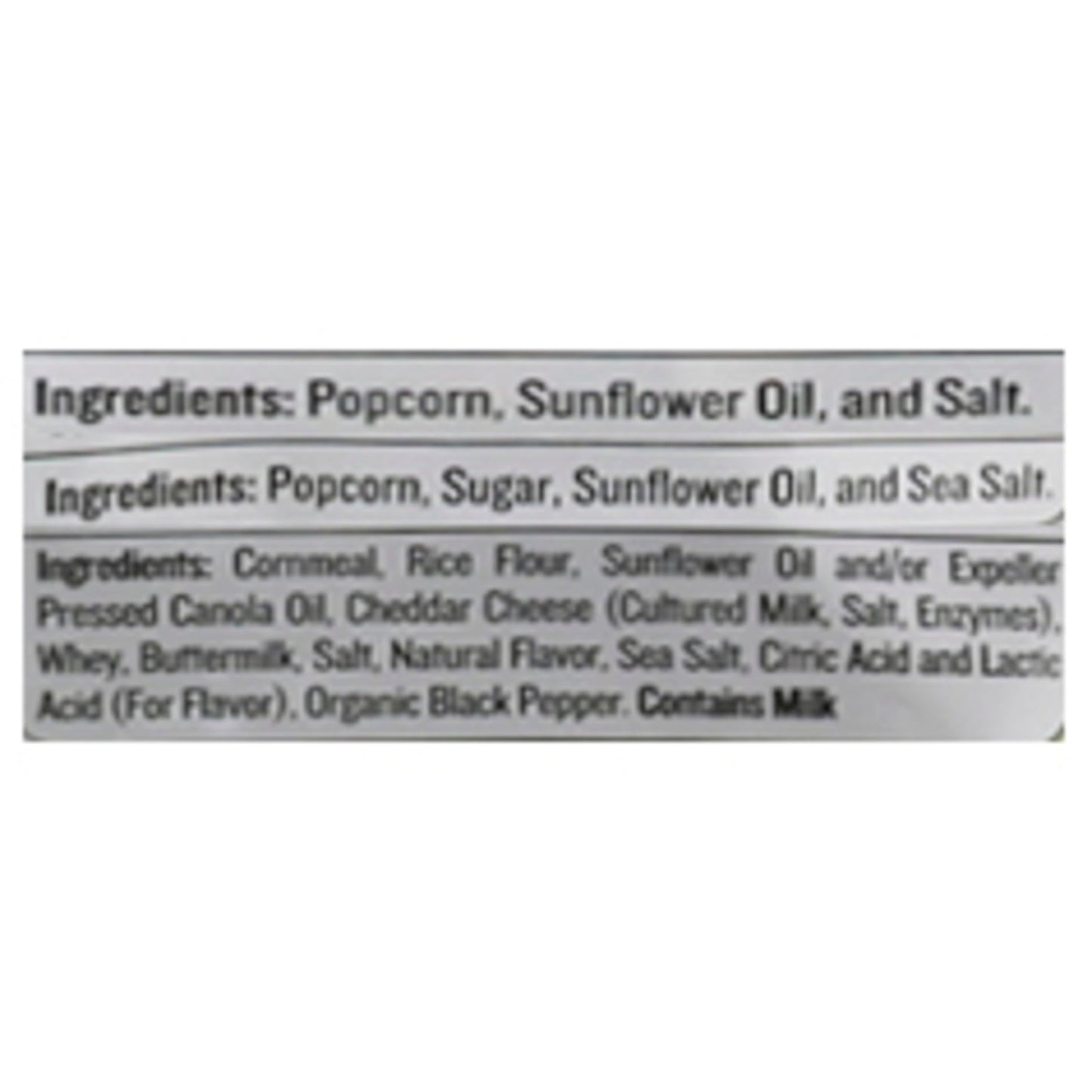 Skinny Pop Pirate's Booty Popcorn Family Snack Variety Pack, 3-pack (8.2 oz Each)